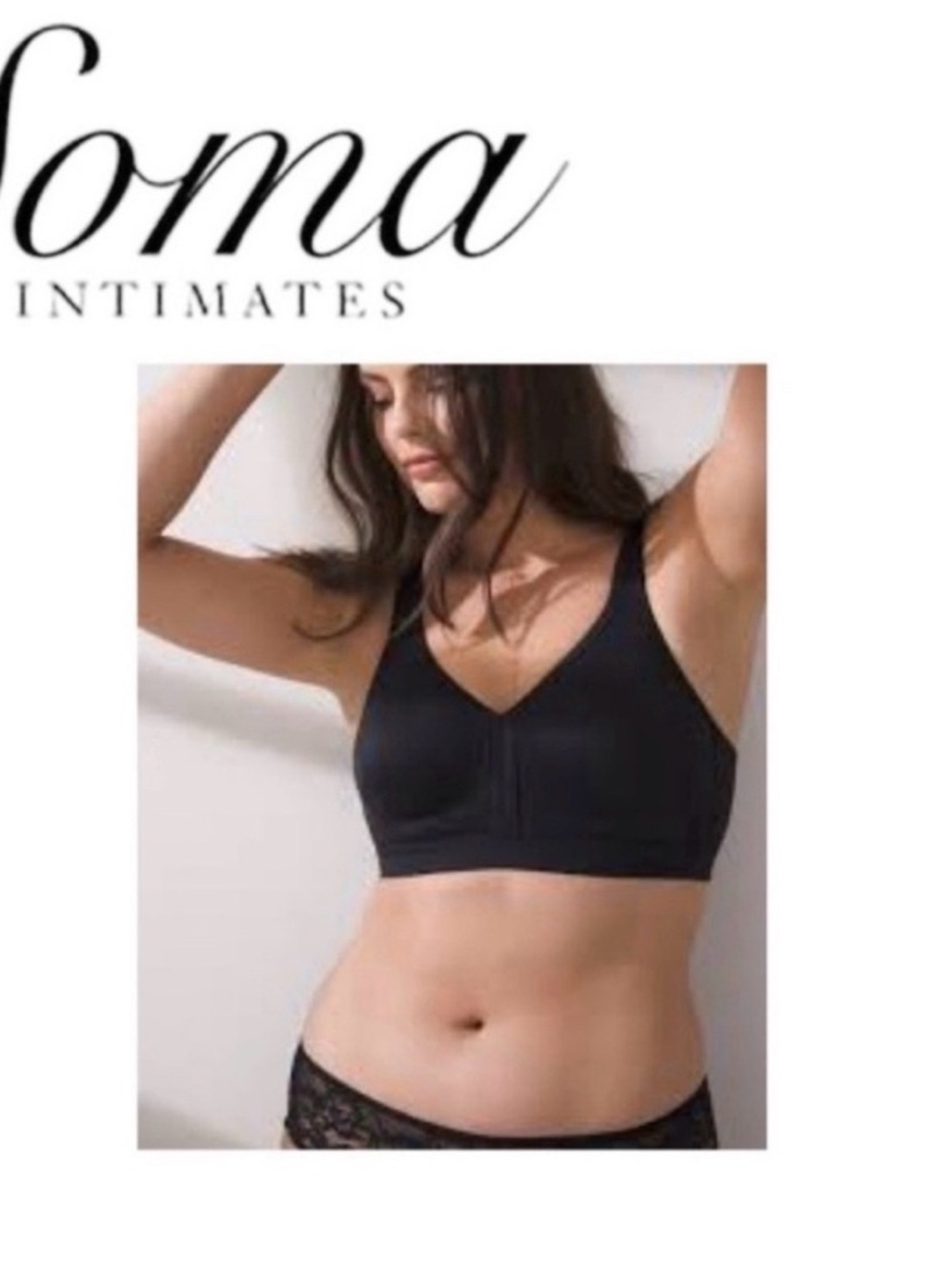 NWT Soma Bra Style - Embraceable Wireless Full Coverage Size 42C